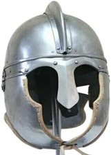 Handcrafted Medieval Knight Roman Berkasovo Helmet 18 Gauge Steel Adult Replica picture