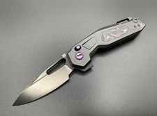 Ketuo Mini Griffin PURPLE CF Bohler M390 Titanium/CF Handle DLC NIB picture