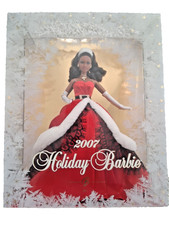 2007 Holiday Barbie Collector Doll, African American, NEW picture