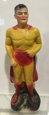 Vintage 1940s DC Superman Figure Carnival Chalkware Prize Original 15