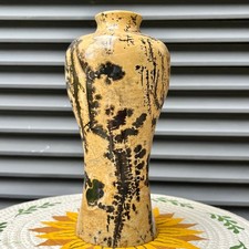 5lb  Landscape Stone Vase Tall Narrow Opening Flower Arrangement Decor picture