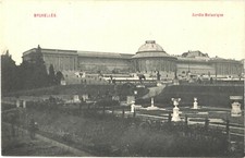 Brussels Belgium Jardin Botanique Botanical Garden Divided Back Postcard c1910 picture