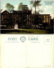Cleveland OH Public Square, Showing Forest City House Building Postcard 71851 picture