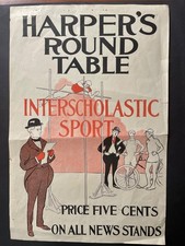 Original 1895 Poster Harper's Round Table Edward Penfield picture