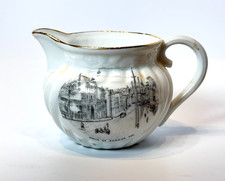 BANGOR - Main Street - MAINE ME Antique Souvenir China TRINKET CREAMER picture