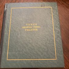 Vintage Authentic Venus Drawing Pencil Palette 17 Degrees Black picture