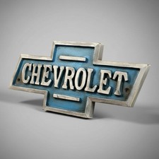 Chevrolet 1911 Cast Iron Embossed Plaque picture