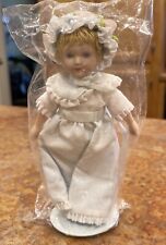 VINTAGE  AVON VICTORIAN COLLECTOR DOLL ON STAND --STILL SEALED picture