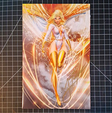 Dynamite The Boys #1 Exclusive Cover Poster Signed by Jamie Tyndall 2024 picture