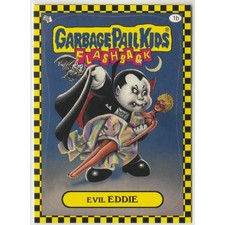 Evil Eddie #1b Garbage Pail Kids GPK 2010 Flashback Series 1 picture