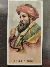 1888 ALLEN & GINTER, N33 WORLD SMOKERS: ASIATIC TURK EXCELLANT, BACK MARK picture