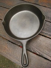 Vintage ~ Fully Restored ~ Lodge #5 SK Three Notch Cast Iron Skillet pre 1960 picture
