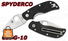 Spyderco Cat G-10 Handle Folder Plain Edge C129GP *NEW* picture