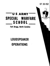 54 Page 1964 ST 33-152 Special Warfare Loudspeaker Operations PSYOP on Data CD picture