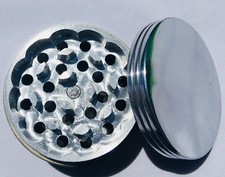 Tobacco Herb Grinder Spice Herbal 3 Inch 4pc Metal Alloy Smoke Crusher - 80mm picture