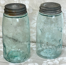 Mason's Patent Jars. 1858 Keystone, Cross Keystone Pat'd March 37 & Nov 26 picture