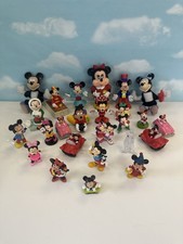 RARE LOT 25 Vintage Disney Mickey & Minnie Mouse Figurines Toy Collectibles NOS picture