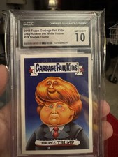 GPK Garbage Pail Kids Toupee Trump CGC Gem Mint 10 #29 Disg-Race 🔥😍⭐️ picture