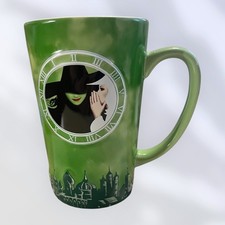 Wicked Coffee Mug Cup 3D Musical Broadway One Short Day 2018 Collectible 5.5” picture