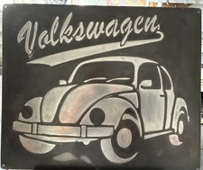 Volkswagen Vintage Style Sign 20x24 Handmade Aluminum Relief Metal Wall Art picture