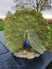 Andrea by Sadek 1993 Porcelain Peacock picture