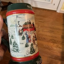 VTG. Susan Renae’ Sampson 1991 Budweiser “The Seasons Best” Beer Stein picture
