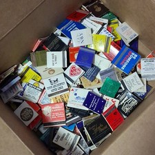 100 Vtg Partial Struck Matchbooks Large Mixed Lot Random Drawn picture