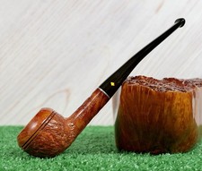 DR. GRABOW BARD (SUPER RARE & UNSMOKED) SQUAT RHODESIAN VINTAGE PIPE, PUSH STEM picture