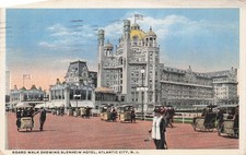 1911 Blenheim Hotel Boardwalk Atlantic City NJ Posted Antique Postcard picture