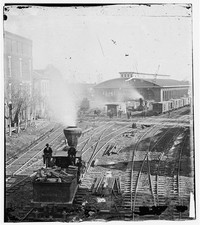 Photo:Atlanta, Georgia. Railroad yards picture