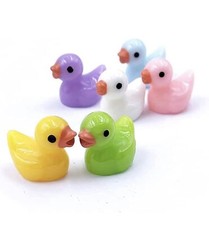 25 Pieces Mini Rubber Ducks Miniature Resin Ducks Baby Beep Tiny Duckies picture