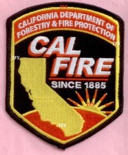 California Division of Forestry & Fire Prot Fire Patch picture