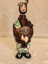 Vintage Scotsman Scotch bottle decanter picture