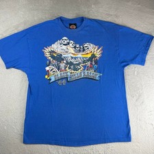 Vintage 90s Harley Davidson 1994 Sturgis Black Hills Rally Shirt XL Biker picture