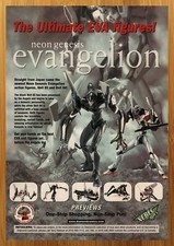 2000 Xebec Neon Genesis Evangelion EVA Action Figures Print Ad/Poster Anime Art picture