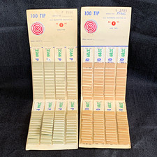 Vintage Jar-O-Do 100 Tip Board Punchboard Trade Stimulator NOS Lot of 2 picture
