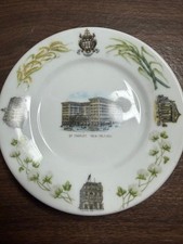 Antique Hotel China plates (2) St. Charles Hotel New Orleans Louisiana 6.5