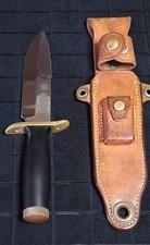 RARE Bianchi Vintage 855 Nighthawk With Sheath Solingen Germany Stainless picture