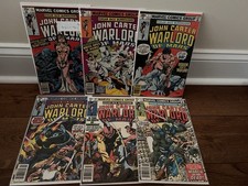 John Carter Warlord of Mars #11 (plus 5 more) VF+ Dejah Thoris Bondage Cover GGA picture