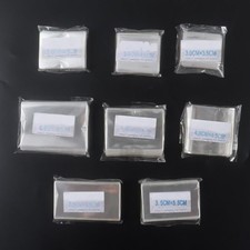 Clear Stamp Protection Sleeves 100pc Each Clear 8 Models Total 800 Stamp picture