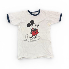 Vintage 70s Disney Mickey Mouse ringer T-shirt ￼ picture