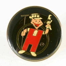 HANDYMAN STORE EMPLOYEE PIN RARE Vintage Enameled Pin picture