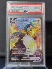 2021 Charizard VMAX SWSH SV107/SV122 Shining Fates: Shiny Vault Holo PSA 10 picture