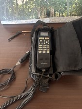 Antique Vintage Audiovox Bag Phone With 12v Lighter Plug Needs new antenna  picture