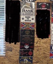 Vintage Hank Williams Jr Booster License Plate Country Music picture