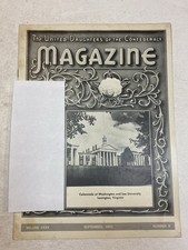 UDC United Daughters of the Confederacy Magazine9 1972 Washington Lee University picture