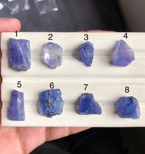 Natural Tanzanite Rough, AAA Blue Raw Tanzanite Crystal, Tanzania Gemstone picture