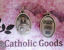 St. Saint Elizabeth (Mary's Cousin)  - Silver Tone OX 1
