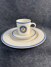Vintage 1993 Pfaltzgraff Star Trek VI Undiscovered Country Plate Cup Saucer Set picture