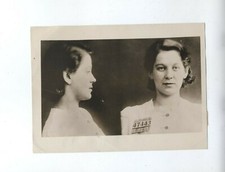 BARBARA BIRD CRIMINAL FBI G-MEN jail break Cleveland	 Ohio BANK ROBBERY PHOTO picture